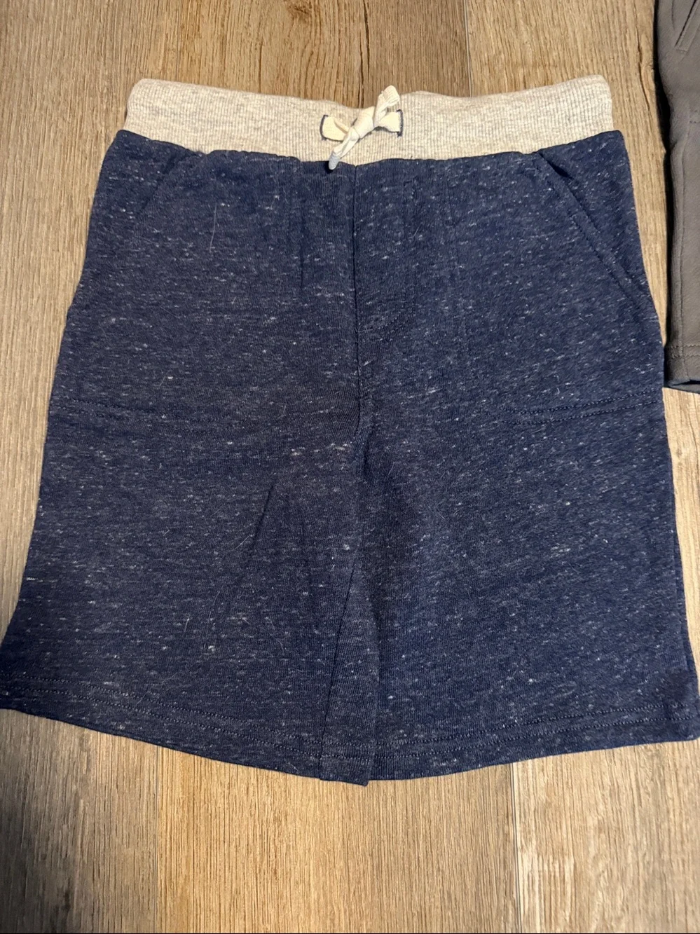 Carter’s Simple Joys Kids' Knit Drawstring Shorts - Gray, Navy & Charcoal
